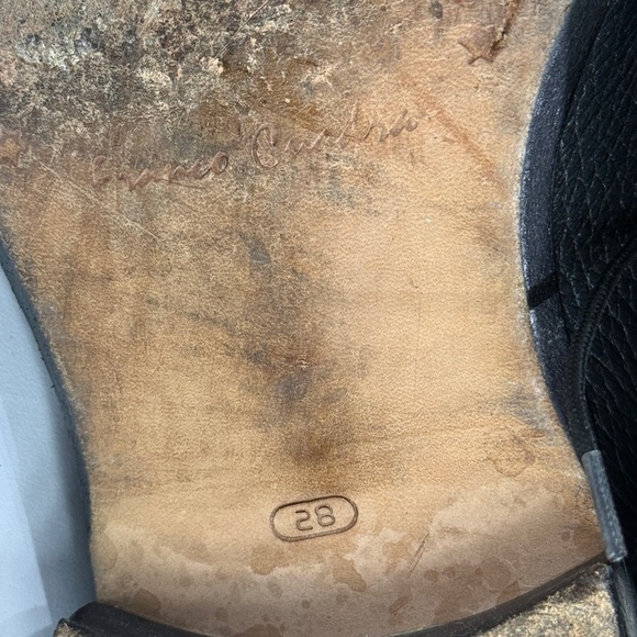 (M4) Franco Cuadra vintage fine Italian calfskin shoes Square-toe Oxfords,28/8.5 - Picture 9 of 14